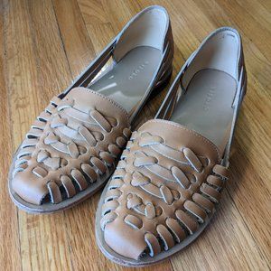 Nisolo Huarache Sandal in Almond